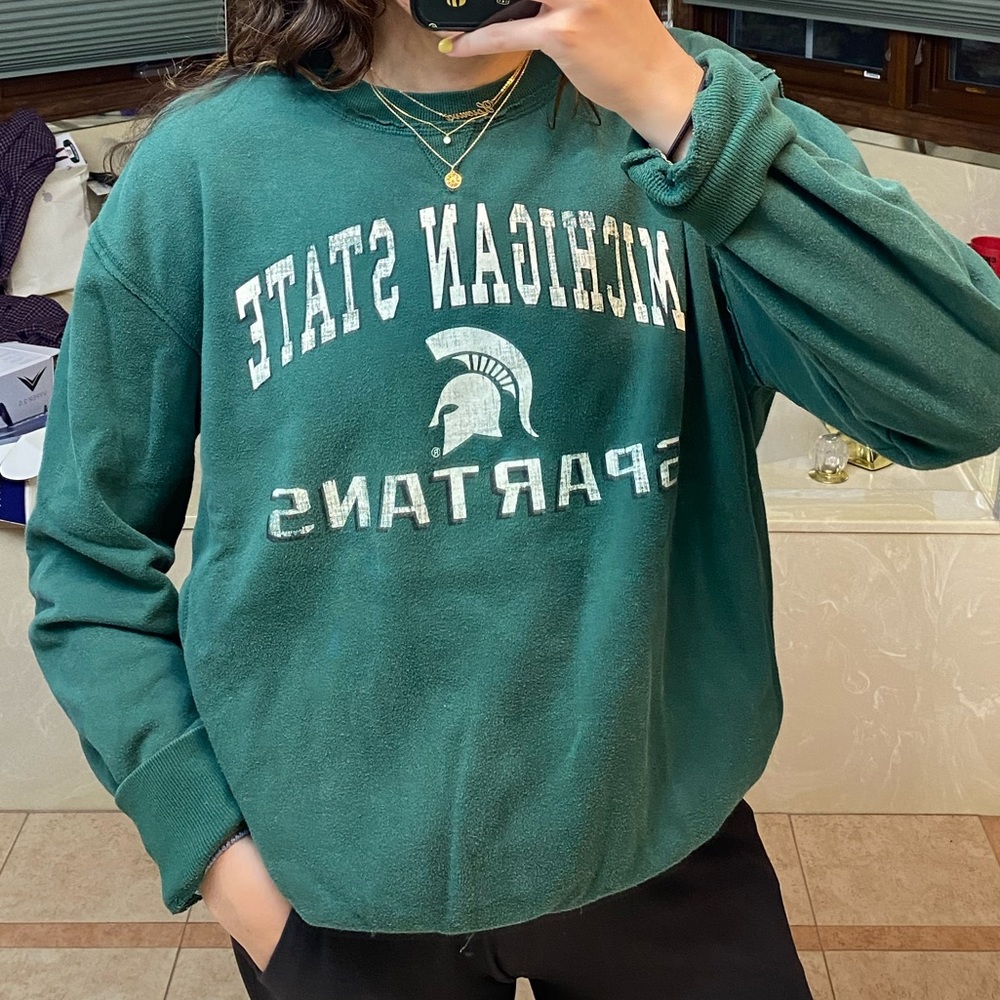 Vintage Michigan State University Sweatshirt
